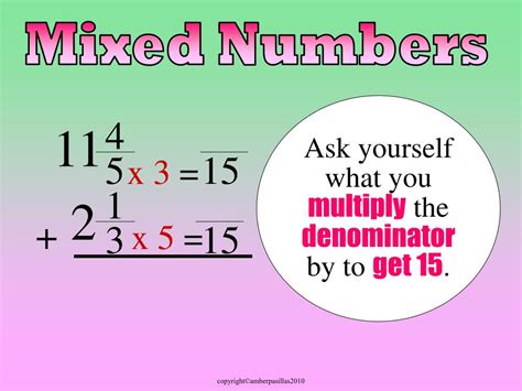 Ppt With Mixed Numbers Powerpoint Presentation Free Download Id