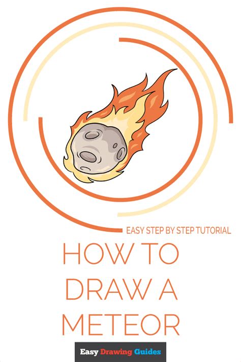 How To Draw A Meteor Really Easy Drawing Tutorial Drawing Tutorial