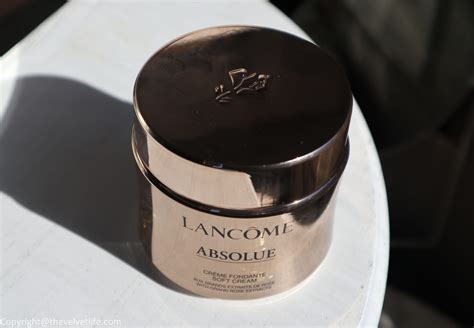 Lancome Absolue Regenerating Soft Cream Review The Velvet Life