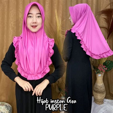 jual jilbab instan geahijab murah jerseykhimar pet rempel shopee