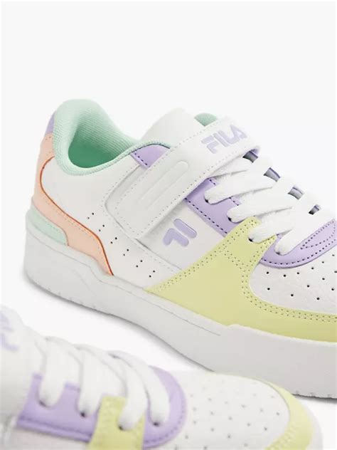 Fila Fila New Teen Girls Multi Coloured Velcro Trainer In Yellow