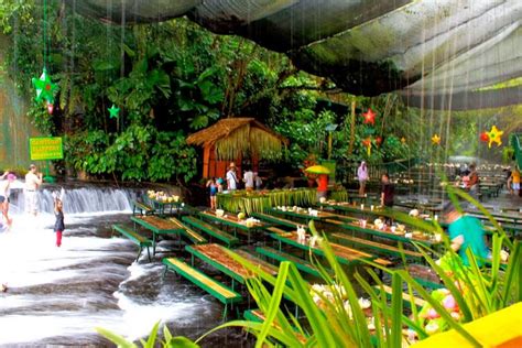 Waterfall Restaurant Villa Escudero, Philippines | Never Ever Seen Before