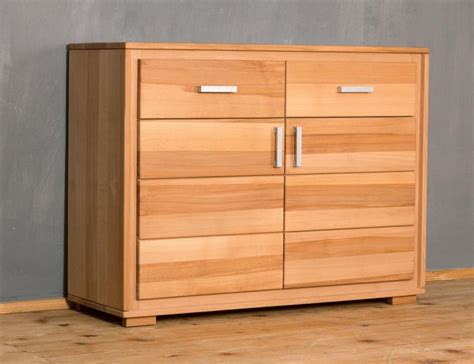 Sideboard Anrichte Genf 2 türig Kernbuche Massivholz geölt gewachst