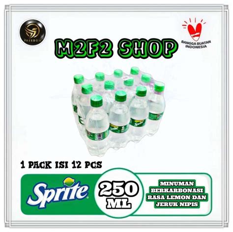 Promo Sprite Botol Plastik Pet 250 Ml Kemasan Pack Diskon 13 Di