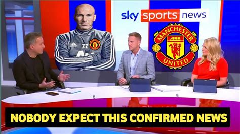 DEAL DONE Official Manchester United Confirmed To Appoint Zinedine