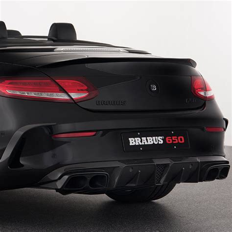 Brabus Carbon Rear Diffuser Mercedes Benz C Class Cabrio Coupe