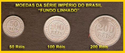 Moedas Do Brasil Série Rara De Réis Fundo Linhado R 180 00 em