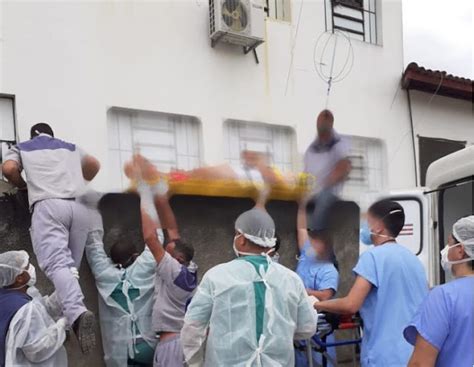 Paciente Se Joga Do Andar Do Hospital Geral Santa Tereza Em Ribeira