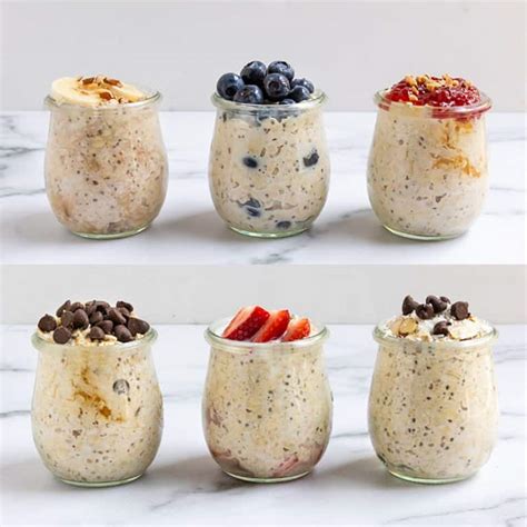 6 Easy Overnight Oats Recipes Lemons Zest