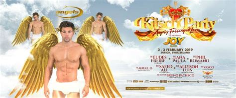 KITSCH 파티 베이 엔젤스 이벤트 취리히 게이 댄스 파티 Travel Gay