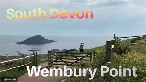 Wembury Beach To Heybrook Bay Walk South Devon England South West