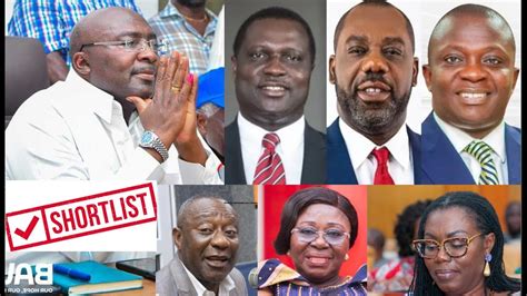 Ayɛka Bawumia Submits Shortlisted Ruining Mate List To NPP Elders As