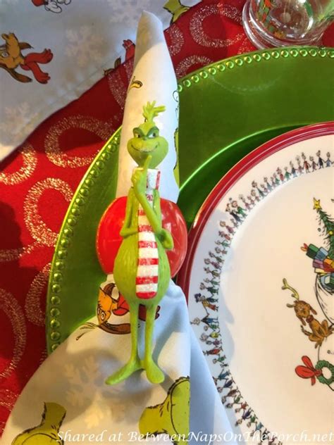 How The Grinch Stole Christmas Table Setting Perfect For Children Or