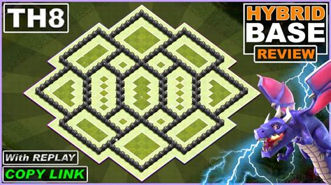 The Best Th8 Hybrid Trophy [defense] Base 2022 Th8 Hybrid Base Design Copy Link Clash Of