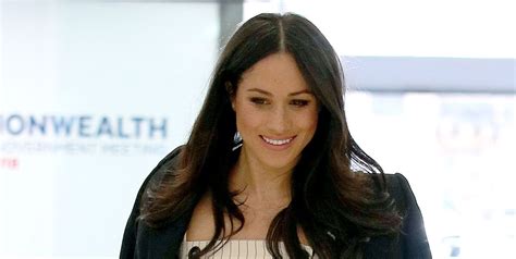 Meghan Markle Wore A Stunning Altuzarra Dress And Black Blazer Today