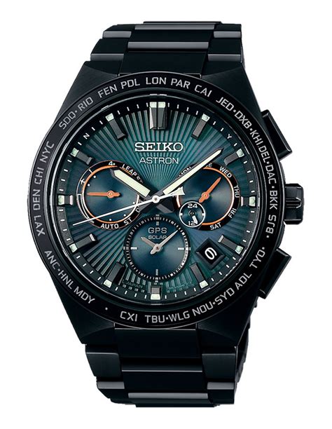 Ssh J Reloj Seiko Astron Gps Supernova Green Le Ssh J