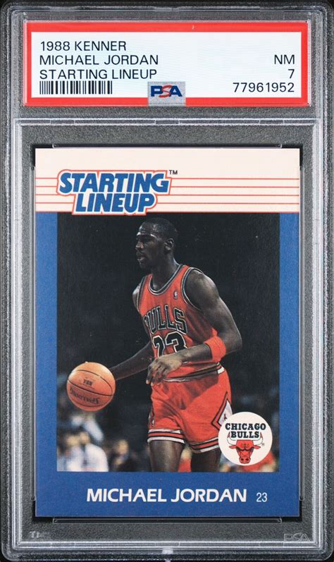 1988 KENNER STARTING LINE UP MICHAEL JORDAN PSA 7 EBay