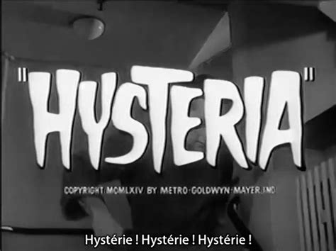 Hysteria 1965 Bande Annonce S T Fr Vidéo Dailymotion