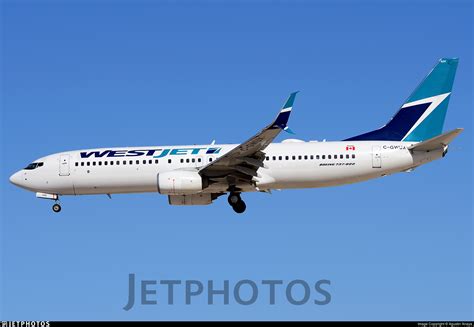 C GWUX Boeing 737 8CT WestJet Airlines Agustin Anaya JetPhotos