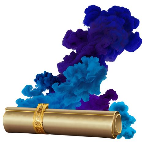 Download Captivating Color Smoke Scroll Png 06122024