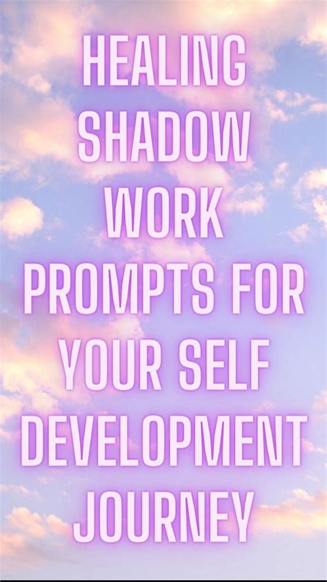 Healing Shadow Work And Journal Prompts For Self Development Artofit