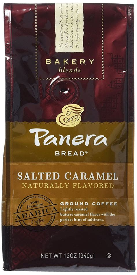 Panera Bread Javg9 Salted Caramel Ground Coffee 12 Ounce Free Image