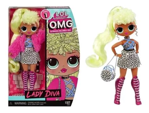 Muñeca Lol Surprise Omg Lady Diva Series 1 Original Cuotas Sin Interés