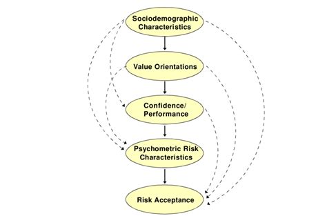 Causal Structure Underlying The Theoretical Approaches Explaining Risk