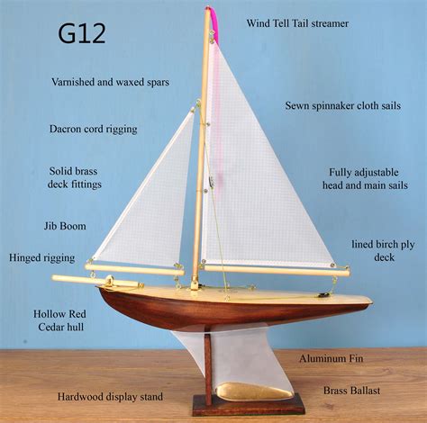 Design Features Grove Pond Yachts Model Pond Yachts Sailboats