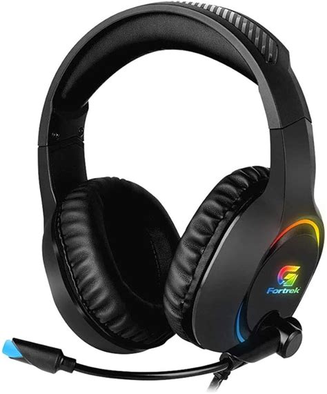 Headset Gamer Rgb Holt Preto Fortrek Br