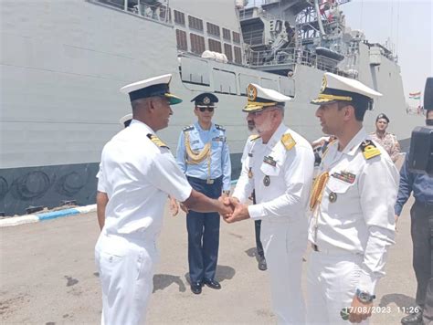 INS Trikand Docks In Iran As Part Of Indian Navys Operational Deployment