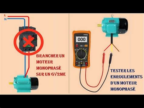 Comment Tester et Brancher un moteur monophasé How to Test and Connect