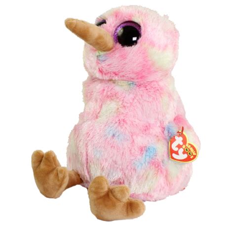 TY Beanie Boos - KIWI the Bird (Glitter Eyes) (Medium Size - 9 inch ...