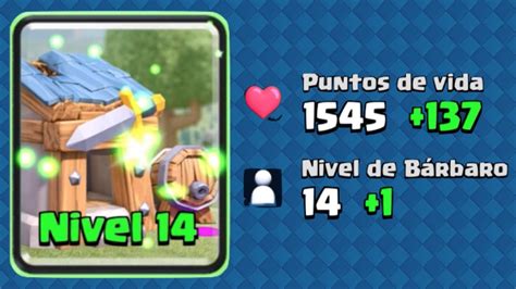 Clash Royale 🗡 Choza De BÁrbaros ⭐️nivel 14⭐️ Youtube