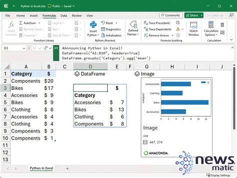 Python En Excel Ejecuta Análisis De Datos Y Visualización Con Python