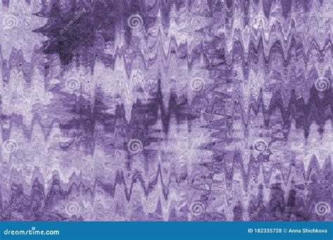 Abstract Purple Violet Lavender Texture In The Form Of A Zigzag Stock