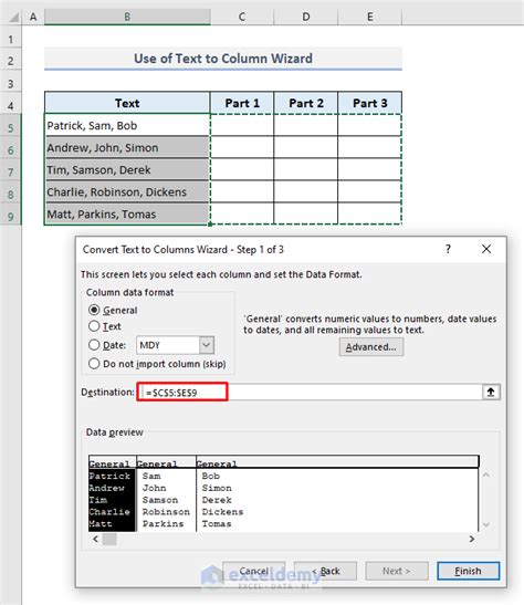 Opposite Of Concatenate In Excel Options Exceldemy