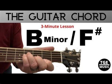 How To Play Bm F Chord On Guitar Easy Open Guitar Chords Youtube