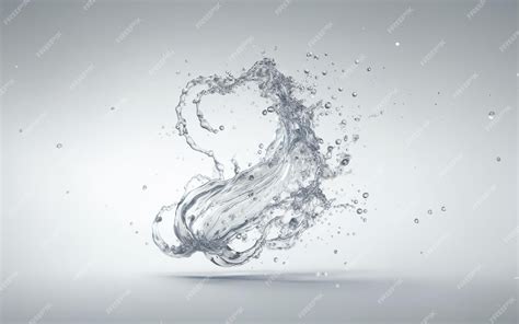 Premium Ai Image Splashing Water Pouring Water Water Splashing Water