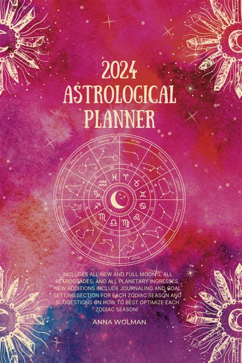 2024 Astrological Planner Includes All New And Full Moons All