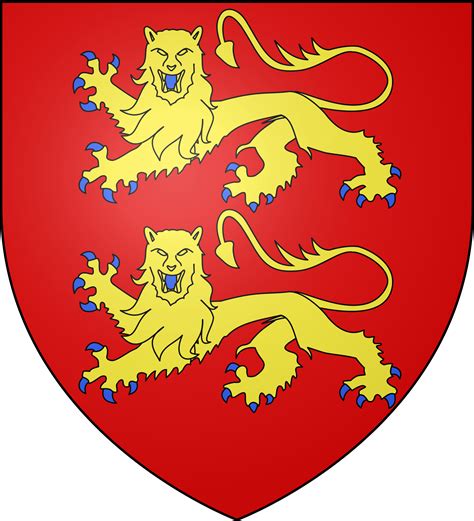 Royal Arms Of Normandy Coat Of Arms Normandy Norman Conquest