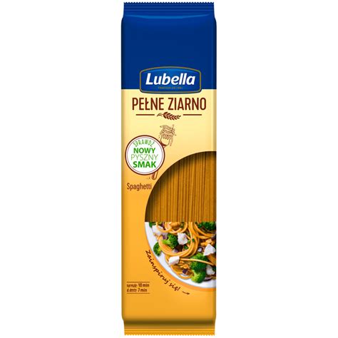 LUBELLA Makaron Pełne Ziarno Spaghetti 400g Pakomarket