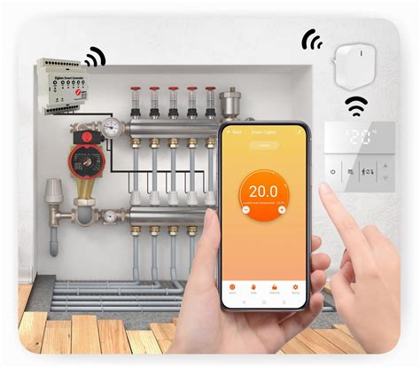 Zestaw Do Ogrzewania Pod Ogowego Wifi Zigbee Plus Sekcji Z