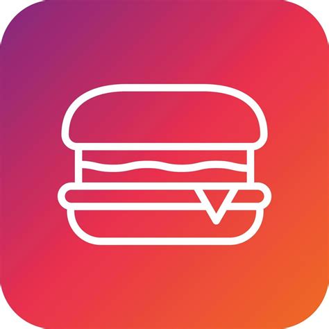 Hamburger Vector Icon Design Illustration 12749282 Vector Art at Vecteezy