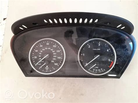 62109177262 BMW 5 E60 E61 Compteur De Vitesse Tableau De Bord 57 50