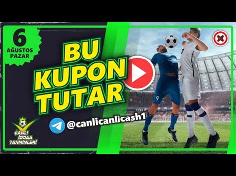 BU KUPON TUTAR 6 AĞUSTOS 2023 PAZAR İDDAA TAHMİNLERİ ve KUPON MAÇLARI