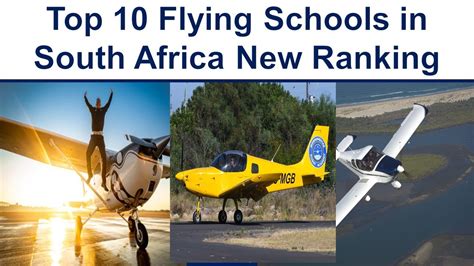 Top Flying Schools In South Africa New Ranking Youtube