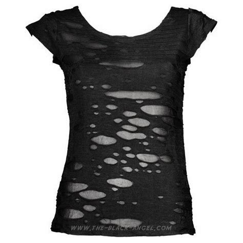 Gothic Long Sleeve Shirts And Tops For Women The Black Angel Liked On