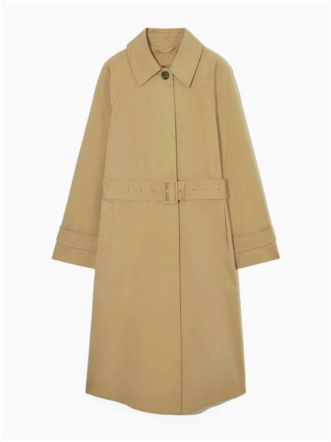 Regular Fit Twill Trench Coat Collagerie