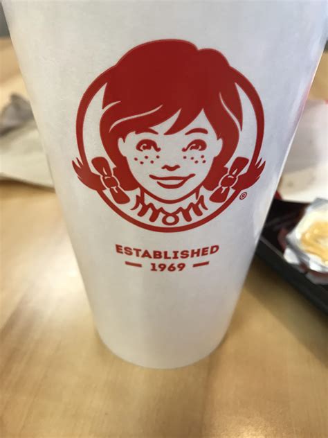 Just Noticed The Wendys Logo Says Mom” On Her Collar R